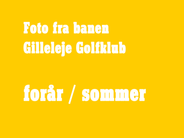 Galleri Gilleleje Golfklub forår og sommer