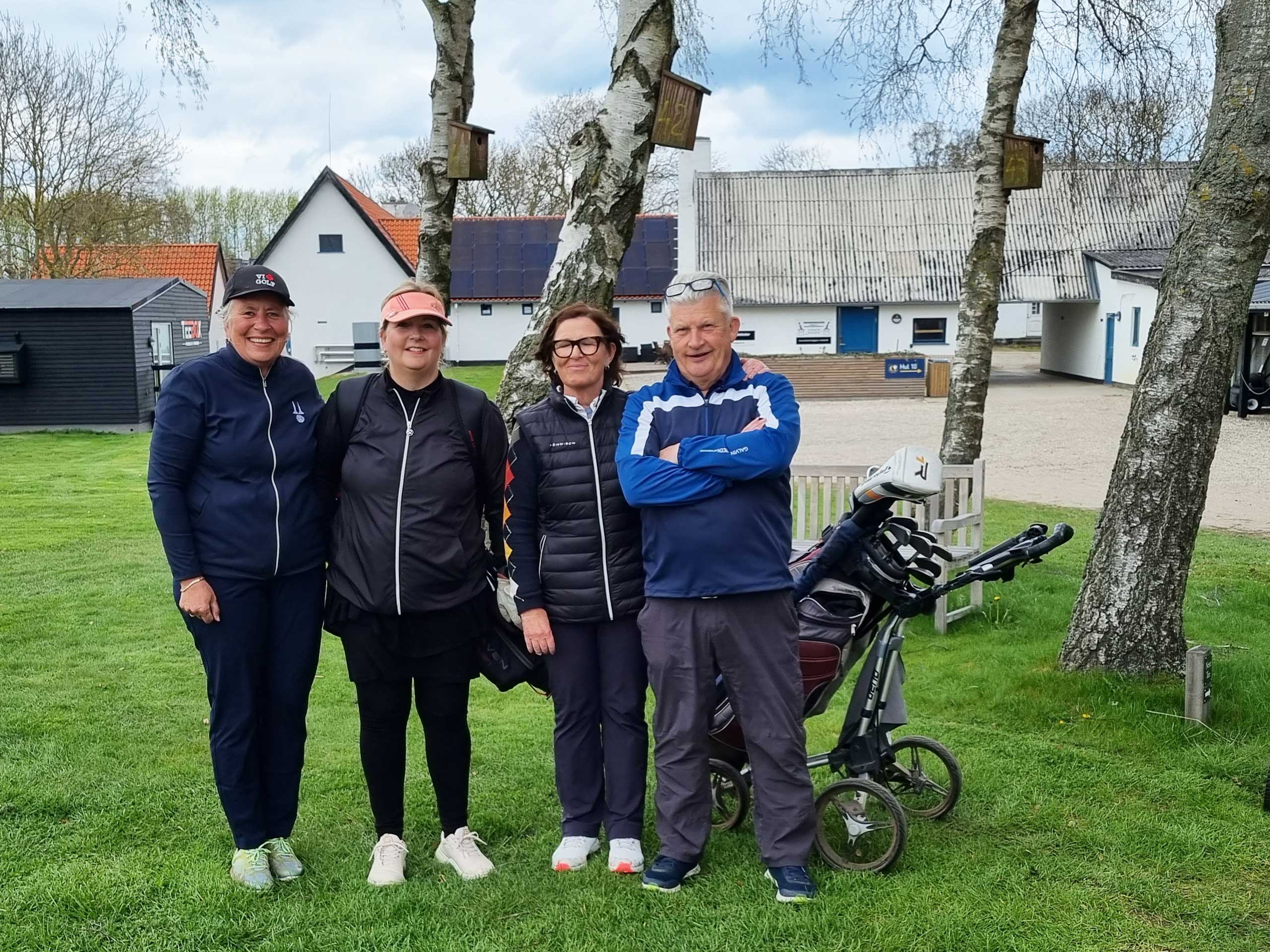 Gilleleje Golfklub regionshold SB3 efter matchen.