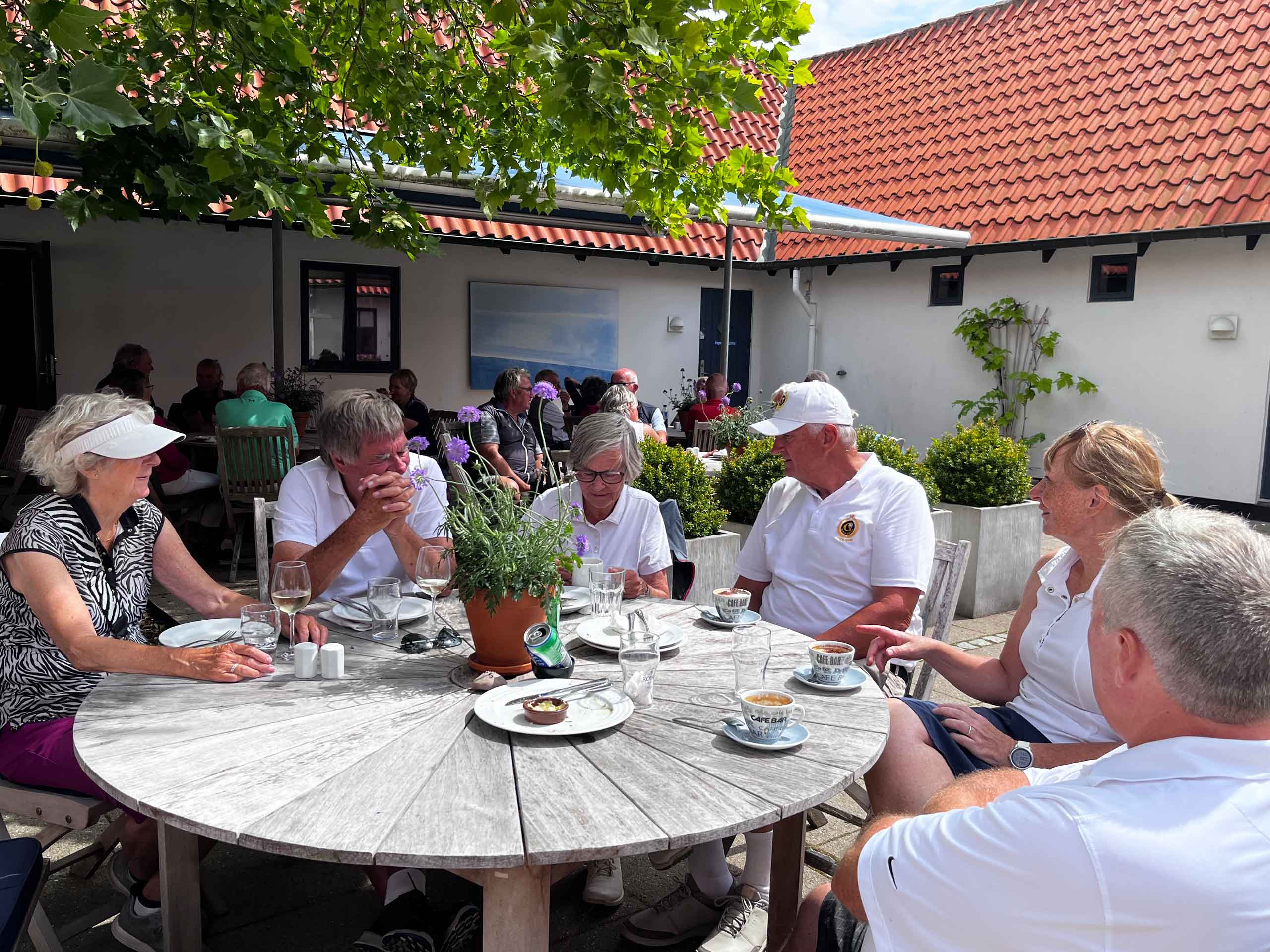 Frokost i Bistro Nord i Gilleleje Golfklub
