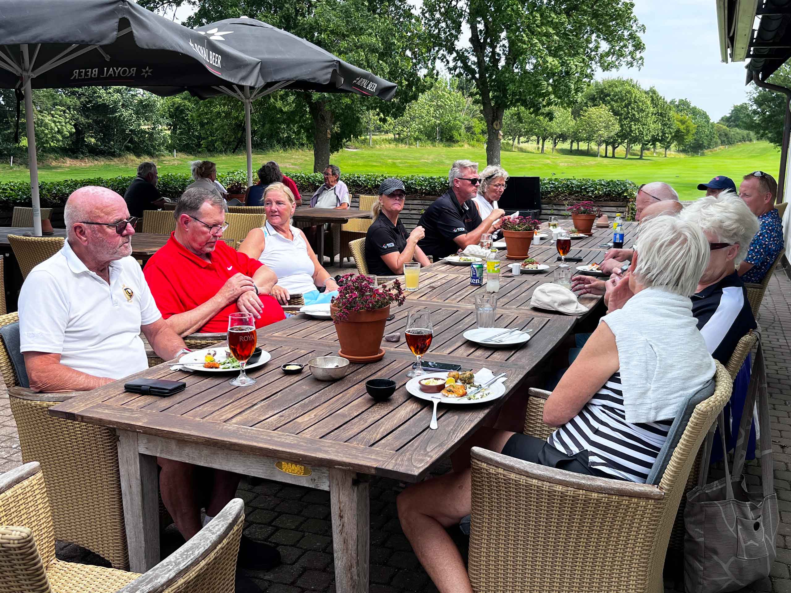 Frokost i Bistro Nord i Gilleleje Golfklub