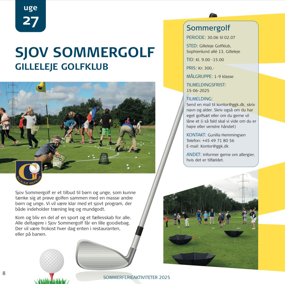 Sjov Sommergolf 2025