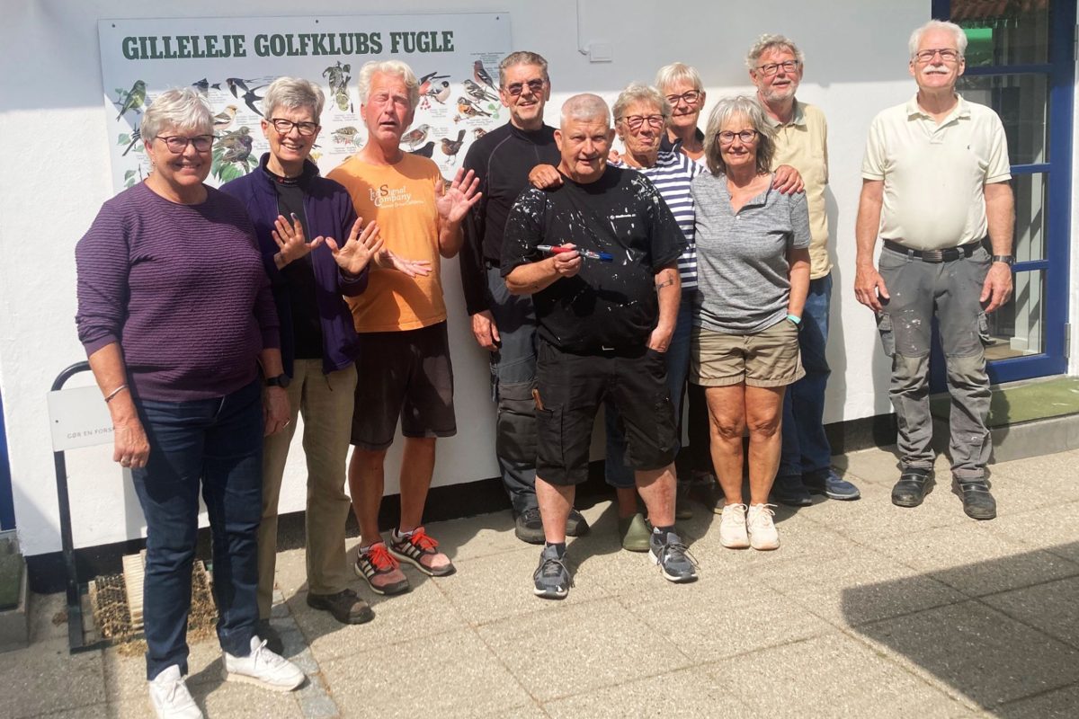 Holdet på frivilligdagen som blev afviklet den 1. juni 2025 i GGK