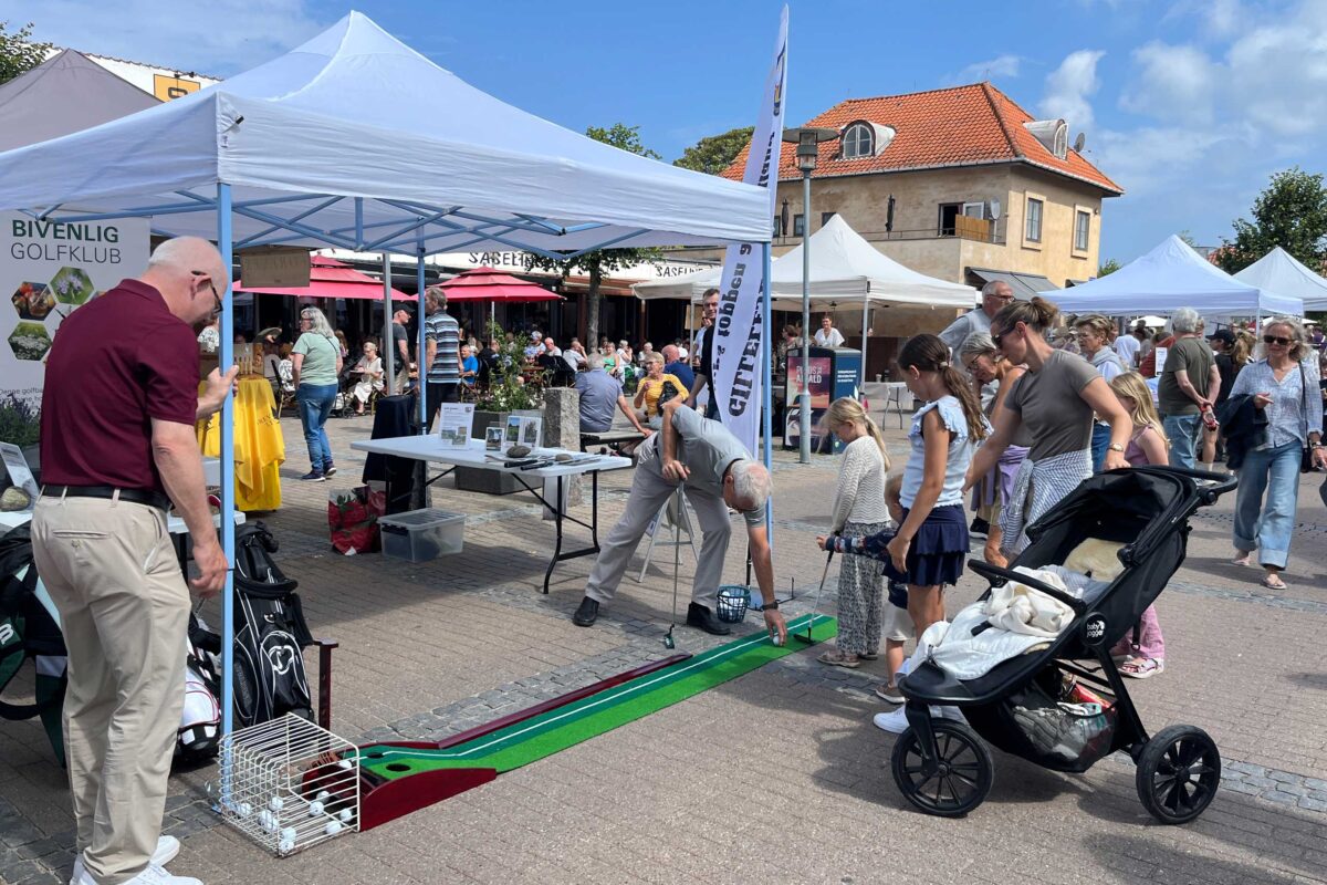 GGK på torvemarked i Gilleleje i 2025