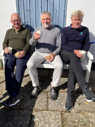 Pause i klubmesterskabet 2025 i Gilleleje Golfklub efter hul 9