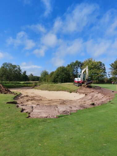 Gennemgribende ændring af hul 7 i Gilleleje Golfklub startet i 2025