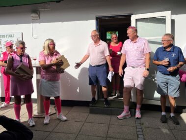 turneringsledelse ved Pink/blue turneringen i 2025