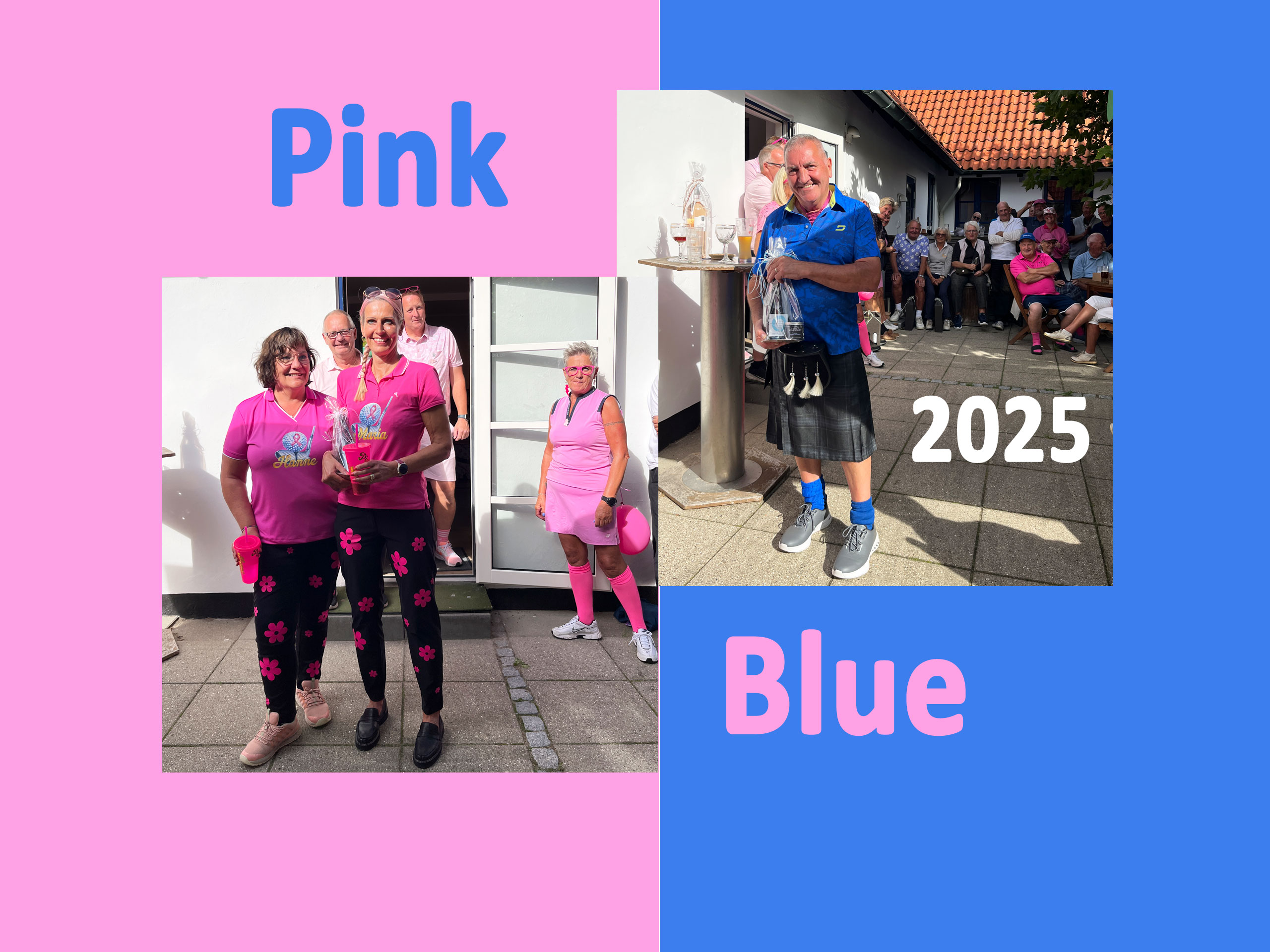 Vinderne i Pink/Blue udklædning i GGK den 13. september 2025