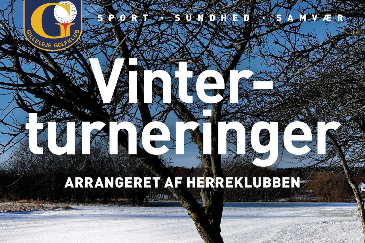 Vinterturneringer 2025/2026 med Herreklubben i turneringsledelsen