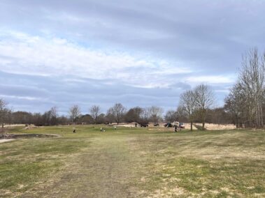 Hul 7 bunker i højre side etableres.