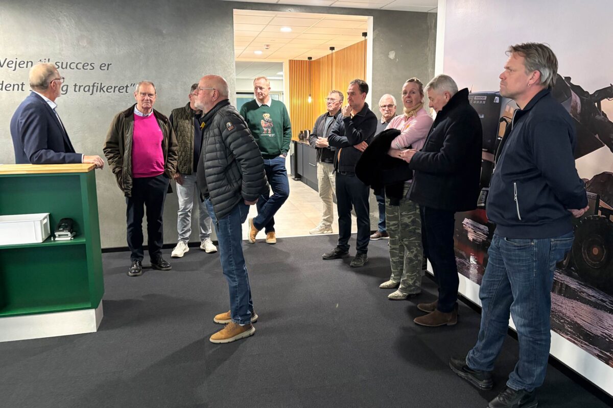 Virksomhedsbesøg i Allerød hos SCT A/S v/Henning