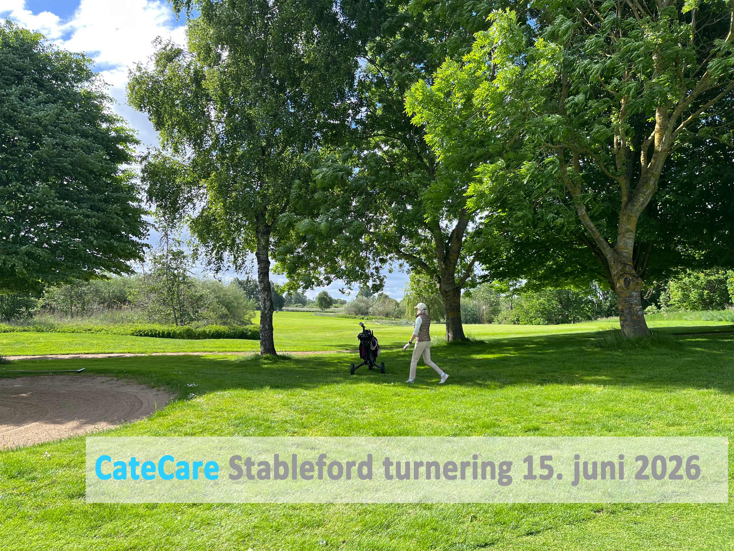 CateCare stableford turnering i Gilleleje Golfklub med præmier blandt andet Gilleleje Sæben