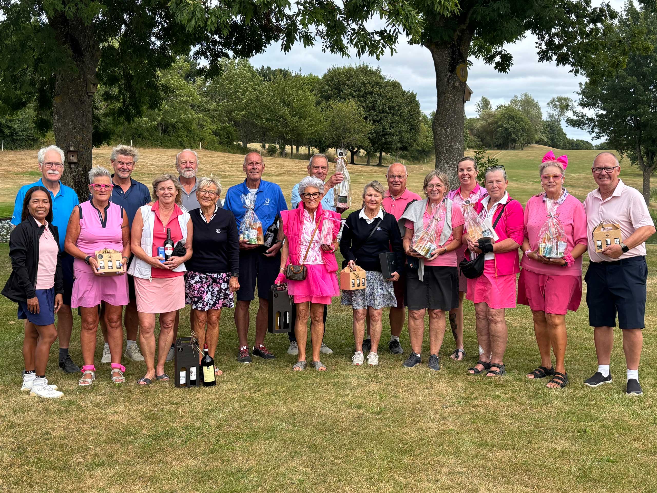 Vindere i Pink/Blue cup i Gilleleje Golfklub 2026
