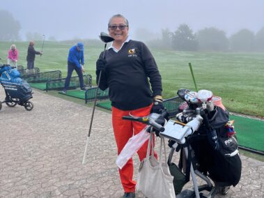 Og Su Poulsen har "endelig" fået en driver!